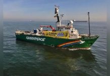Greenpeace Ship Arrives in Gambia Greenpeace Ship Arrives in Gambia