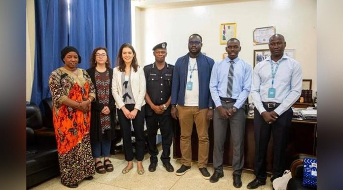 Gambia Police IOM Discuss Coordination on Missing Migrants Gambia Police IOM Discuss Coordination on Missing Migrants