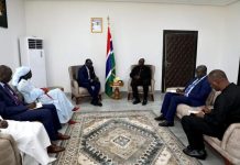 Njie Hosts Senegal’S Secretary of State for Abroad Njie Hosts Senegal'S Secretary of State for Abroad