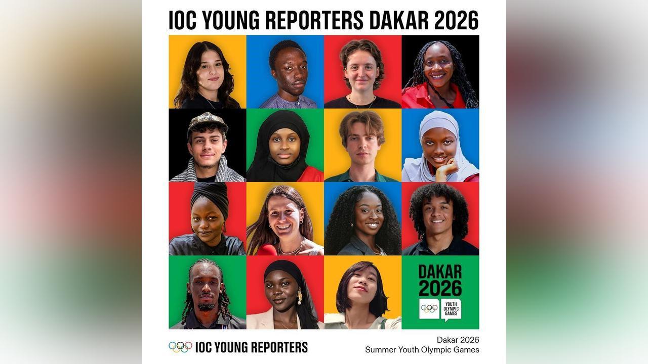 IOC Selects 15 Young Journalists for Dakar 2026 IOC Selects 15 Young Journalists for Dakar 2026