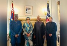 First Lady Visits Gambian Embassy in Washington First Lady Visits Gambian Embassy in Washington