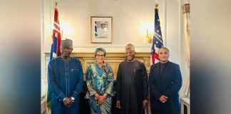 First Lady Visits Gambian Embassy in Washington First Lady Visits Gambian Embassy in Washington