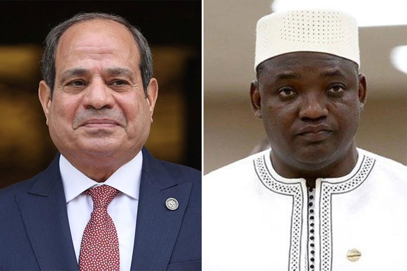Barrow Speaks to Egypt’S El-Sisi Barrow Speaks to Egypt’S El-Sisi