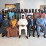 Barrow Meets Gambian Students in Congo Barrow Meets Gambian Students in Congo