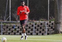 Ghana star Thomas Partey absent from Atlético Madrid training