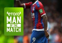 In-form Jordan Ayew wins consecutive Man of the Match awards at Crystal Palace