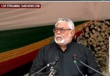 Rawlings delivers tribute on behalf of Prez Akufo-Addo and Ghanaians at Mugabe’s Funeral