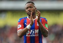 Crystal Palace fans applaud Jordan Ayew despite failing to score