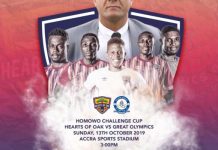 Homowo Cup: Finally Hearts play Great Olympics in epic clash on Sunday