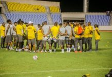 PHOTOS: Black Stars hold first training session in Cape Coast
