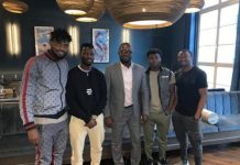 Kurt Okraku held meetings with Ghanaian contingent at Fortuna Dusseldorf