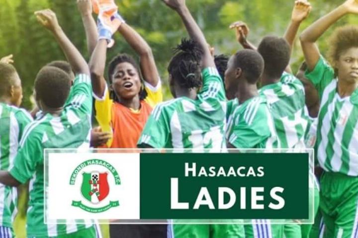 CAF WCL: “Go for gold, we are behind you”- GFA General Secretary urges Hasaacas ladies