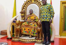 Otumfuo commends Abu Jinapor for exemplary leadership Otumfuo commends Abu Jinapor for exemplary leadership