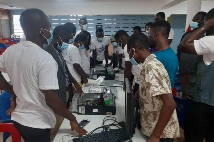 Tema West MP equips youth with information technology skills