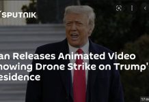Iran Releases Animated Video Showing Drone Strike on Trump’s Residence Iran Releases Animated Video Showing Drone Strike on Trump’s Residence