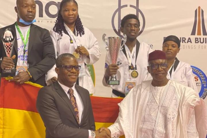 Ghana grabs gold and bronze at Para Taekwondo Championship in Niger