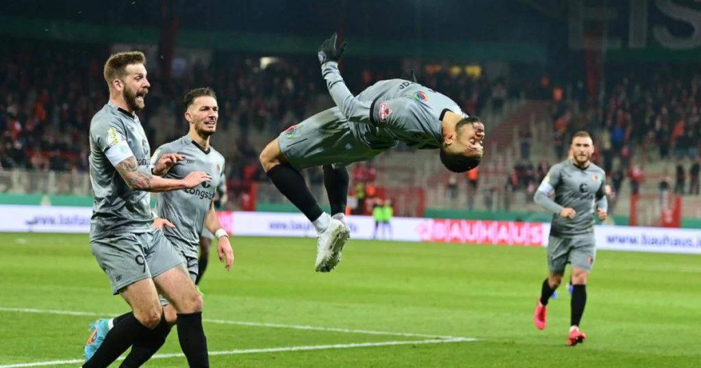 VIDEO: Ghana midfielder Daniel Kofi-Kyereh's scores beautiful freekick against Union Berlin in DFB Pokal VIDEO: Ghana midfielder Daniel Kofi-Kyereh's scores beautiful freekick against Union Berlin in DFB Pokal