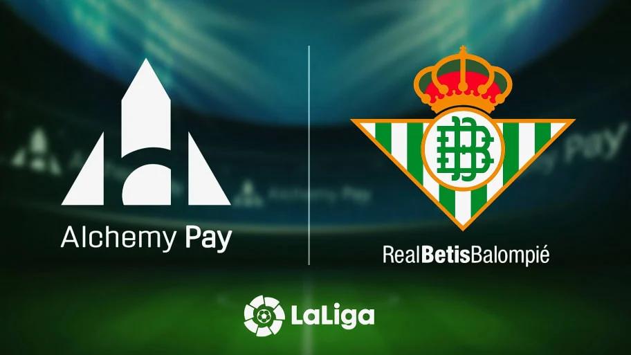 Real Betis announce partnership with Alchemy Pay