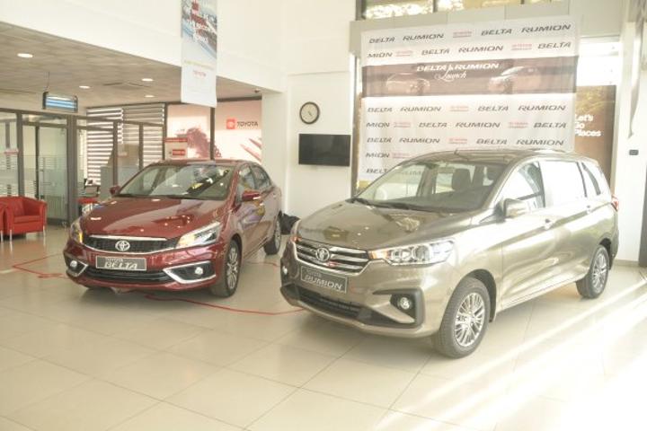 Toyota Ghana introduces Belta and Rumion models Toyota Ghana introduces Belta and Rumion models
