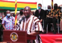 Vice-President cuts sod for commencement of work on Kumasi Inner City roads Vice-President cuts sod for commencement of work on Kumasi Inner City roads