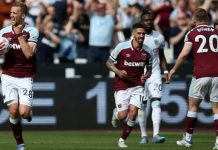 West Ham salvage draw against Burnley West Ham salvage draw against Burnley