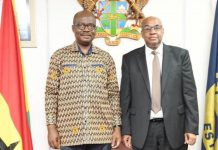 Namibia Central Bank delegation calls on Bank of Ghana Governor Namibia Central Bank delegation calls on Bank of Ghana Governor