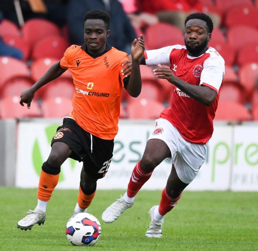 Wowed Dundee United coach nicknames twinkle-toed Mathew Cudjoe 'The ...