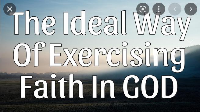 Exercising faith key to breakthroughs
