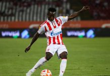 Ghana winger Osman Bukari features as Red Star complete 7-0 victory over Pyunik in UCL qualifiers Ghana winger Osman Bukari features as Red Star complete 7-0 victory over Pyunik in UCL qualifiers