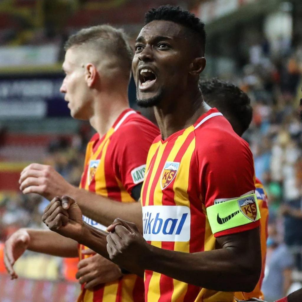 Ghana midfielder Bernard Mensah happy to score first goal in Kayserispor big away win against Hatayspor Ghana midfielder Bernard Mensah happy to score first goal in Kayserispor big away win against Hatayspor