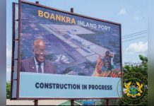 US$330 million Boankra Inland Port to be completed by March 2024 US$330 million Boankra Inland Port to be completed by March 2024