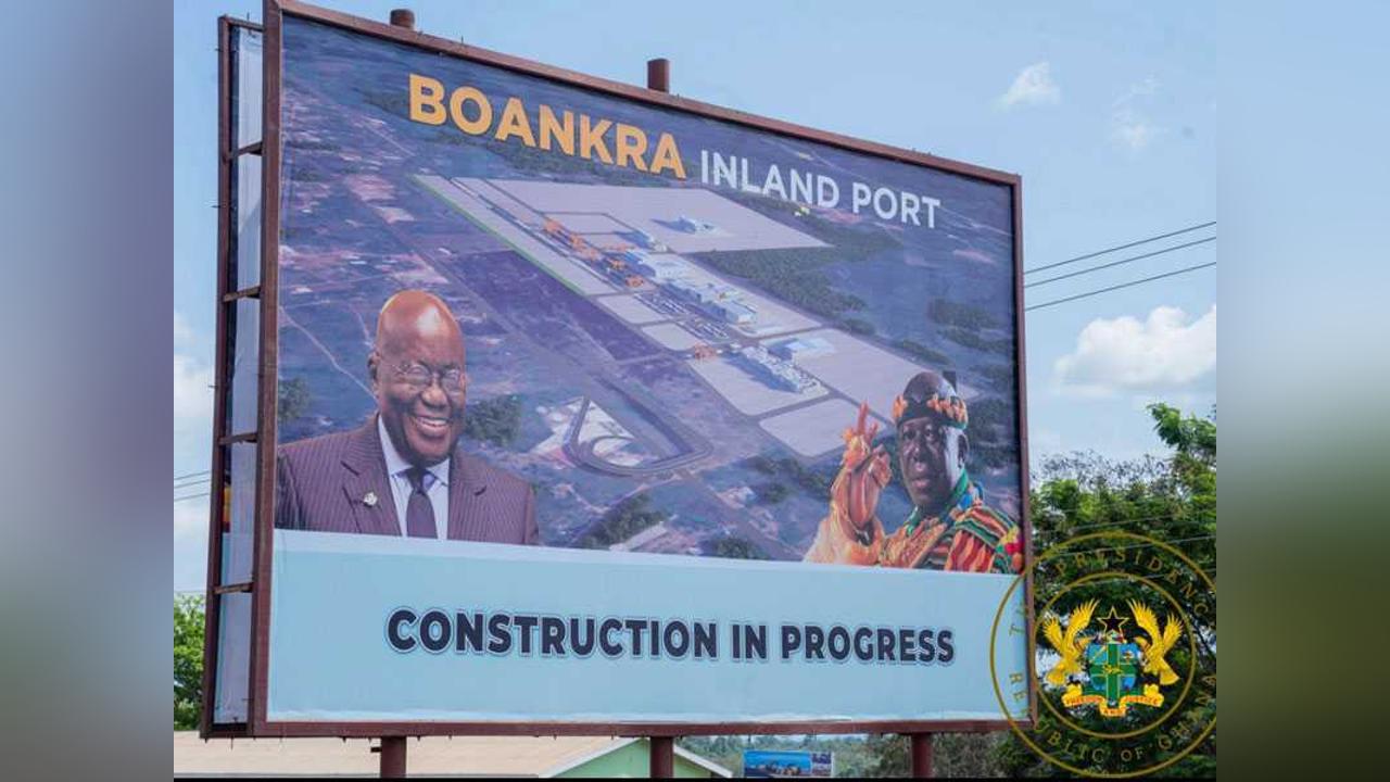 US$330 million Boankra Inland Port to be completed by March 2024