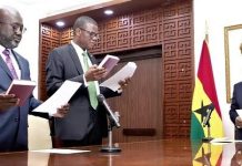 President swears in 2 envoys for Guinea, Algeria President swears in 2 envoys for Guinea, Algeria