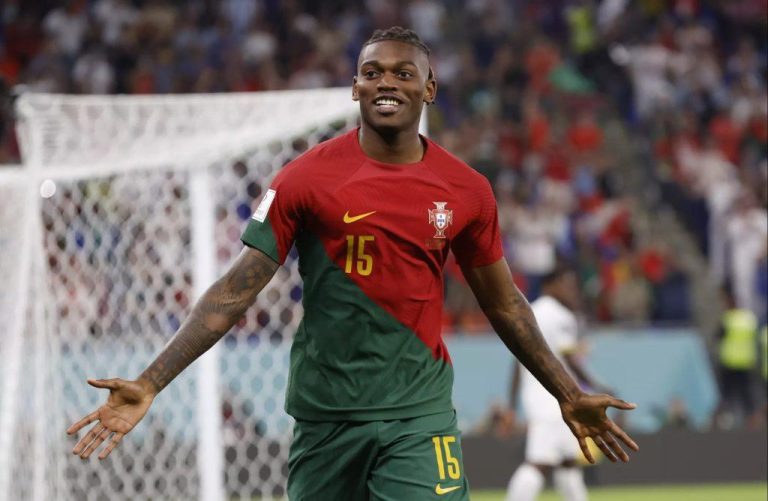 World Cup 2022: Rafael Leao 'very Happy' After Scoring In Portugal Win ...