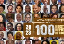 ‘100 Most Reputable Africans’ in 2023 announced '100 Most Reputable Africans' in 2023 announced