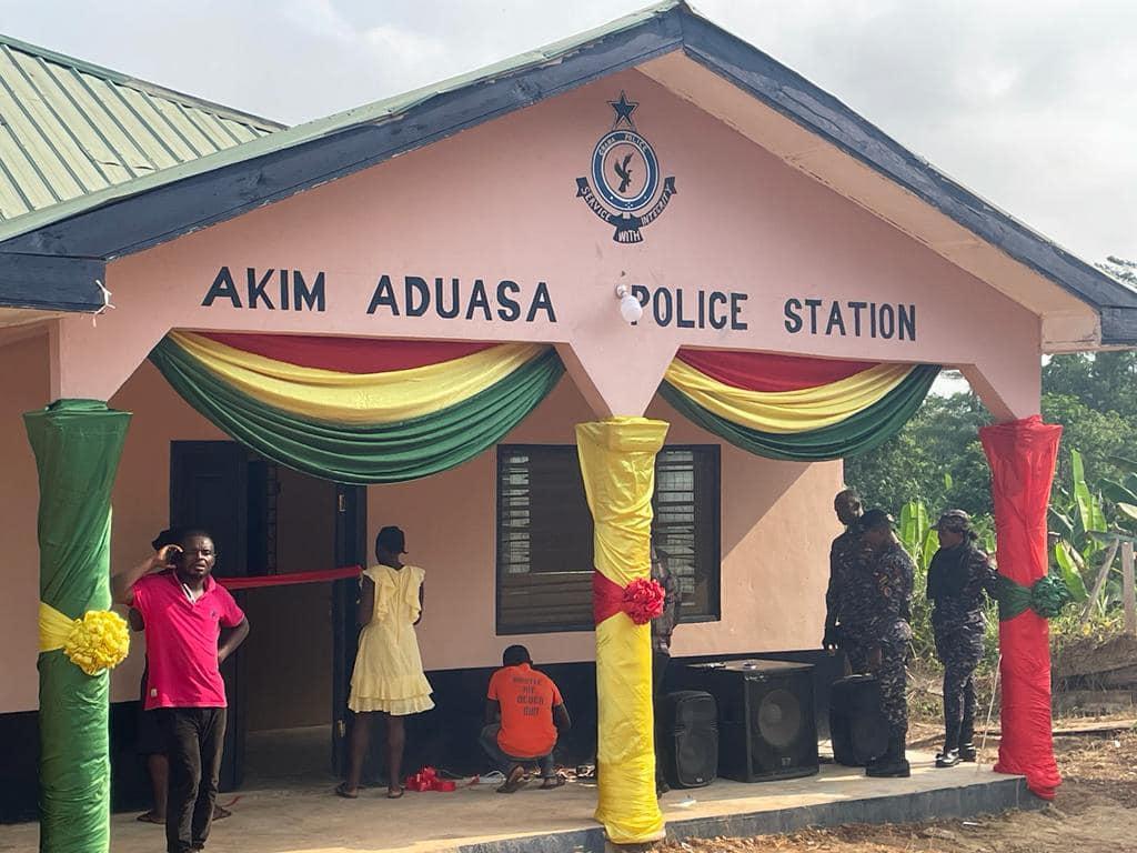 MP for Akim Swedru Commissions New Police Station For Akim Aduasa Community MP for Akim Swedru Commissions New Police Station For Akim Aduasa Community