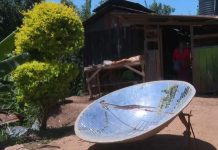 Kenyan solar-stove may cut cancer risks caused by burning wood Kenyan solar-stove may cut cancer risks caused by burning wood