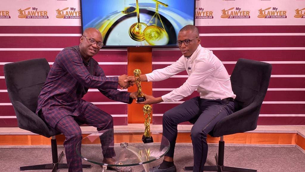 Daakyehene receives 2 plaques from Ghana Media Personality Awards Ghana