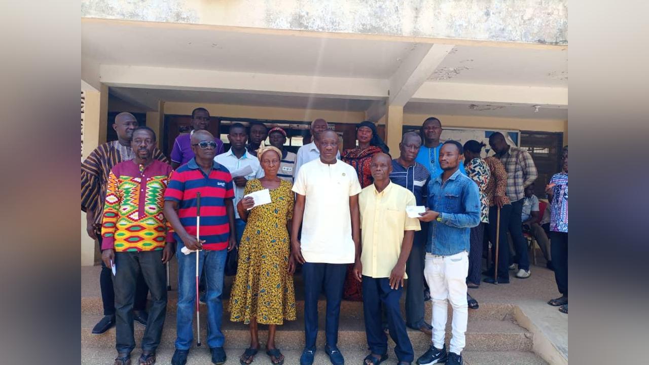Disability fund supports PWDs in Kadjebi Disability fund supports PWDs in Kadjebi