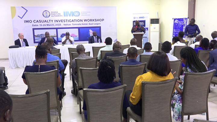 Capacity Building Program in Investigating Incidents at Sea Ongoing in Accra Capacity Building Program in Investigating Incidents at Sea Ongoing in Accra