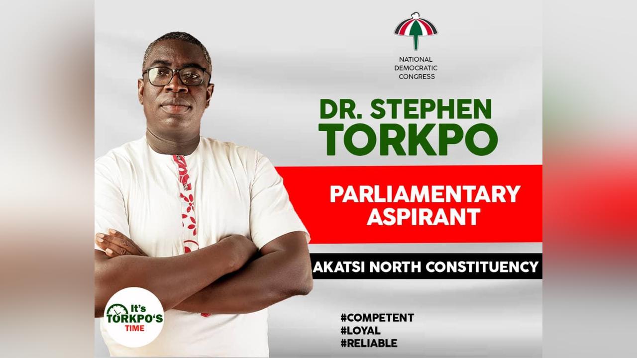 Dr Stephen Torkpo promises to maximise votes in Akatsi North Dr Stephen Torkpo promises to maximise votes in Akatsi North