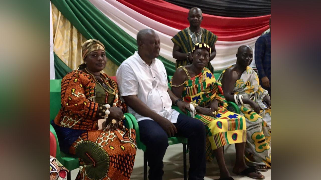 People of Central region assured Mahama of massive votes People of Central region assured Mahama of massive votes