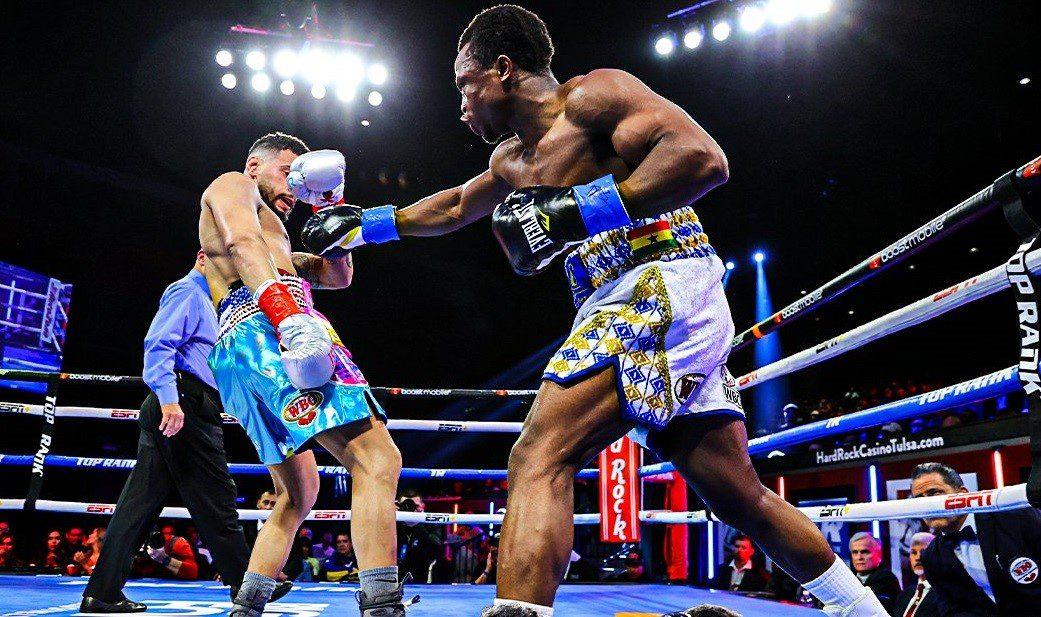 Ghanaian boxer Isaac Dogboe outclassed by Ramirez Ghanaian boxer Isaac Dogboe outclassed by Ramirez