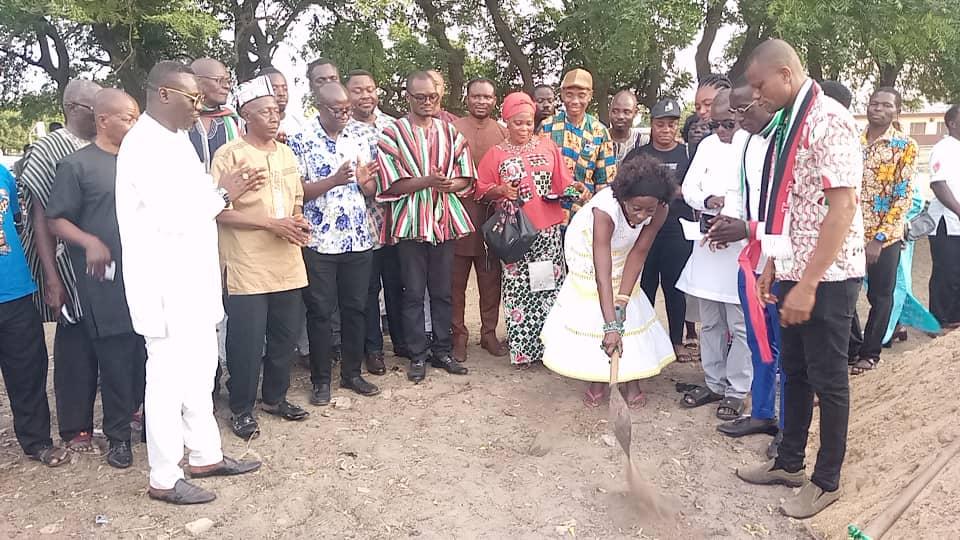 Sege NDC begins construction of party office Sege NDC begins construction of party office