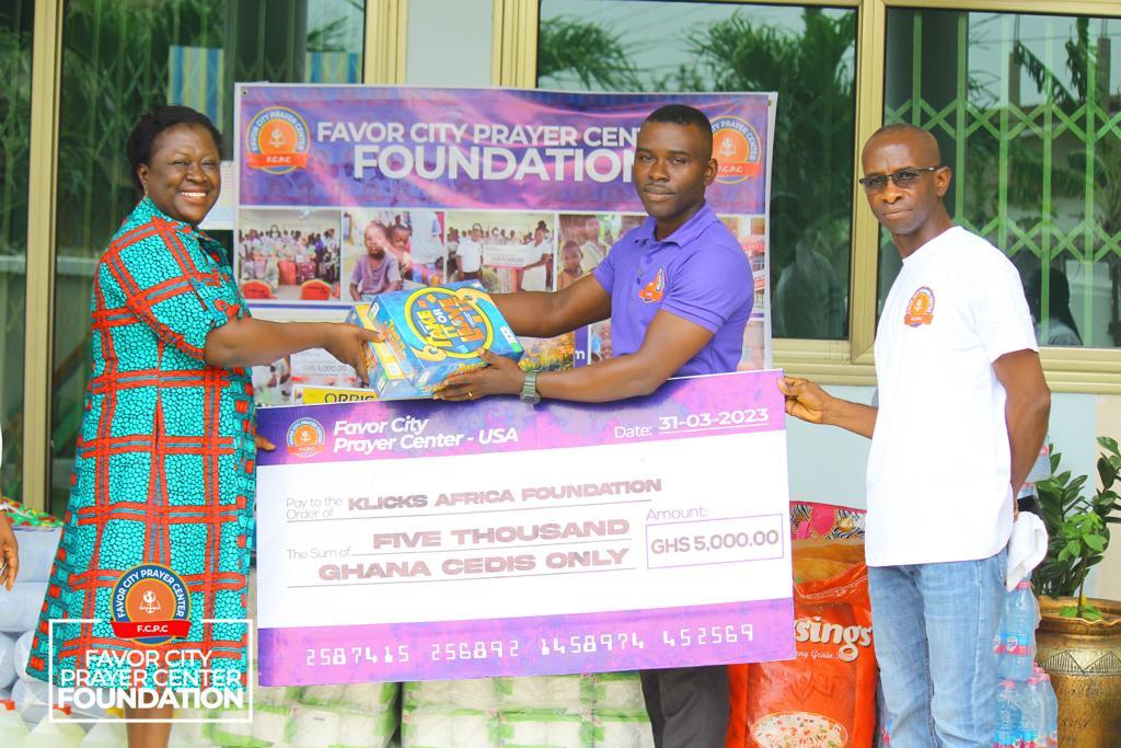 Favor City Prayer Center Foundation supports Klicks Africa Favor City Prayer Center Foundation supports Klicks Africa