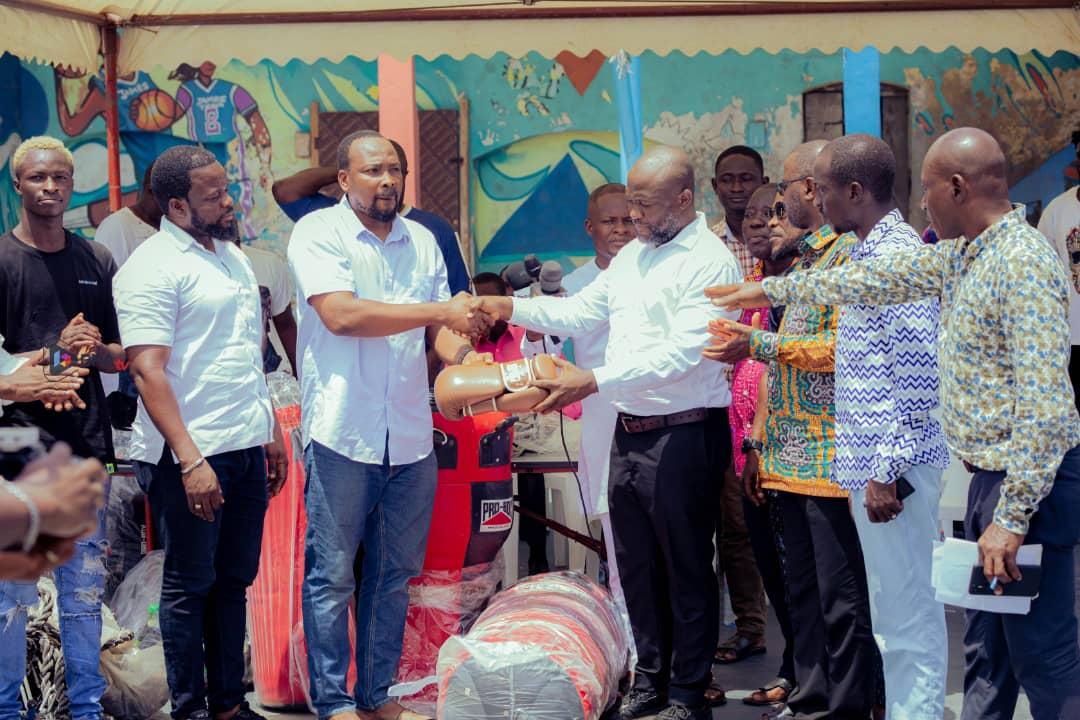 MAS Foundation donates boxing equipment to Greater Accra Boxing Association MAS Foundation donates boxing equipment to Greater Accra Boxing Association