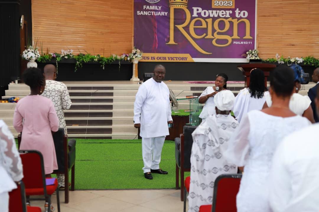 Right Rev Richard Duku urged Christians to be steadfast, hold on to their faith Right Rev Richard Duku urged Christians to be steadfast, hold on to their faith