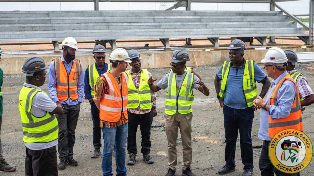 Ghana Tennis Federation inspects Borteyman facility for 13th African Games Ghana Tennis Federation inspects Borteyman facility for 13th African Games
