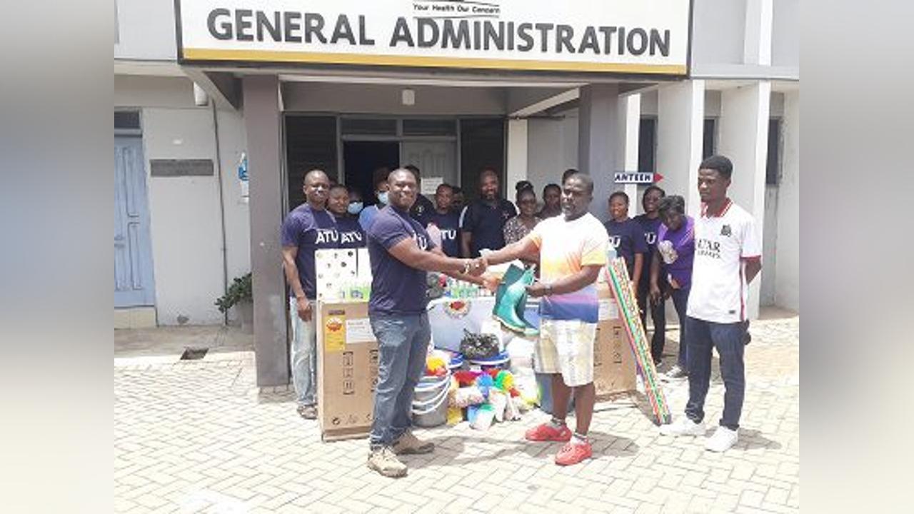 Alumni of Accra Technical University supports USSER Hospital Alumni of Accra Technical University supports USSER Hospital