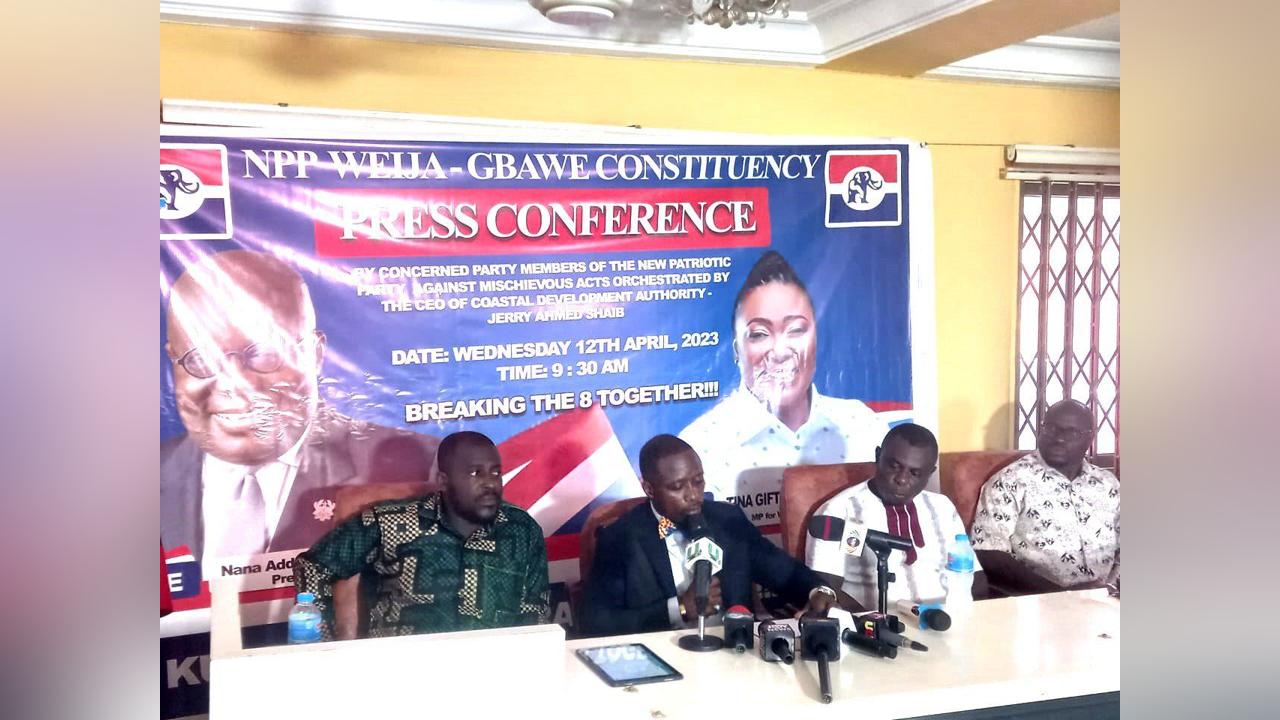 WEIJA-GBAWE: Concerned NPP Members reject ‘Desperate’ CODA CEO WEIJA-GBAWE: Concerned NPP Members reject ‘Desperate’ CODA CEO